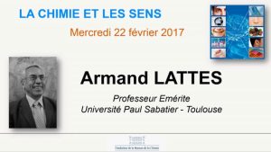 Armand Lattes – Table ronde&nbsp;: Les applications de la chimie des sens