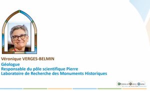 Conservation des maçonneries endommagées par les sels solubles suite à l’incendie de Notre-Dame – Véronique VERGES-BELMIN