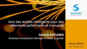Daniela Antunes – Vers des textiles intelligents pour des vêtements performants et innovants