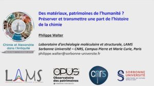 Des matériaux, patrimoines de l’humanité&nbsp;? Préserver et transmettre une part de l’histoire de la chimie