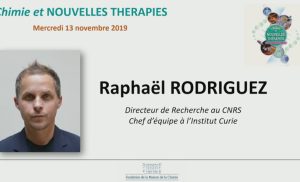 Reprogrammation de la réactivité du fer dans les cellules cancéreuses persistantes – Raphaël RODRIGUEZ