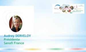 Sanofi, partenaire des Jeux de Paris 2024&nbsp;: des valeurs communes autour de Recherche, Industrie et Sport – Audrey DERVELOY