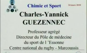 Yannick GUEZENNEC – Effets de l&rsquo;exercice physique et de l&rsquo;entraînement sur la neurochimie cérébrale