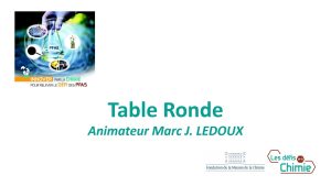Table ronde Après midi